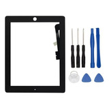 Vidrio Pantalla Tactil iPad 3/4 4to A1460 A1459 A1458 Negro
