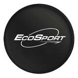 Funda Cubre Rueda Auxilio Para Ford Ecosport - Logo Blanco