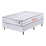 Cama Box Comendador D45 Solteiro 88x188x64cm - Fa Maringá