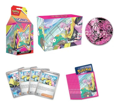 Pokemon Iono Premium Tournament Collection Caja Ingles Tcg
