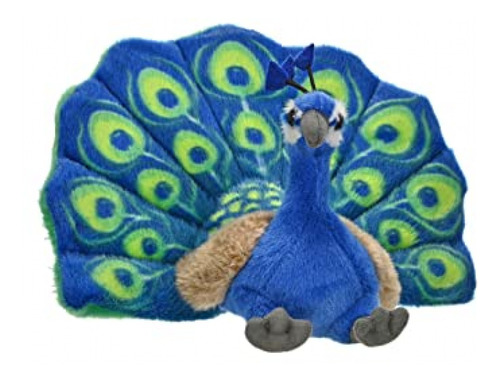 Peluche De Pavo Real De Wild Republic, Animal De Peluche, Ju