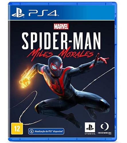 Spider-man Miles Morales Ps4 Mídia Física Lacrado 