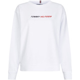 Sudadera De Mujer Tommy Hilfiger 1369 Relaxed Branded Wh