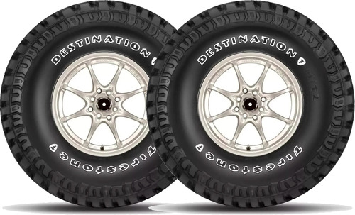 Kit De 2 Neumáticos Firestone Destination M/t 23° Lt 235/75r15 104 Q