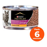 Purina Pro Plan Urinary Cat Carne Pollo Lata 85gr-pack 6 Und
