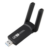 Antena Lan Inalámbrica Usb De 2,4 G/5g 1200 Mbps Adaptador