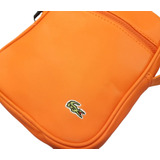 Bolsa Mariconera Riñonera Bandolera Neceser Lacoste Naranja