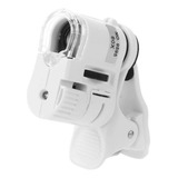 Lupa 60x Aumento Celular Led Luz Uv Clip Mini Microscopio 