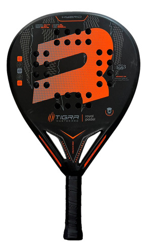 Paleta Royal Padel Tigra Hybrid Lagrima 38mm Antitorsion