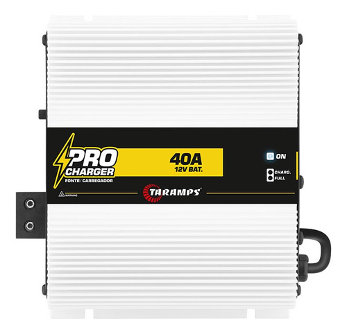 Fonte Automotiva Taramps Linha Pro Charger 40a Amperes Som