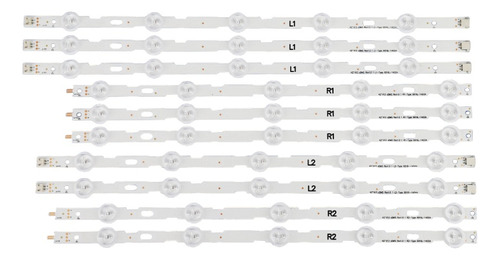Tiras Barras Led Compatible Para Tv LG 42ln5200