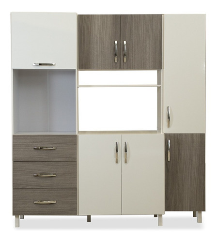 Despensero Mueble Cocina Organizador Guardado Con Melamina