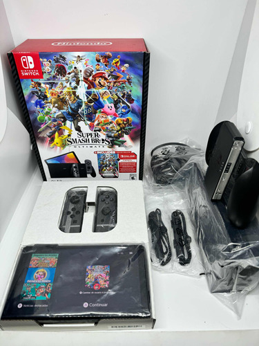 Nintendo Switch Oled Edición Super Smash Bros Ultimate