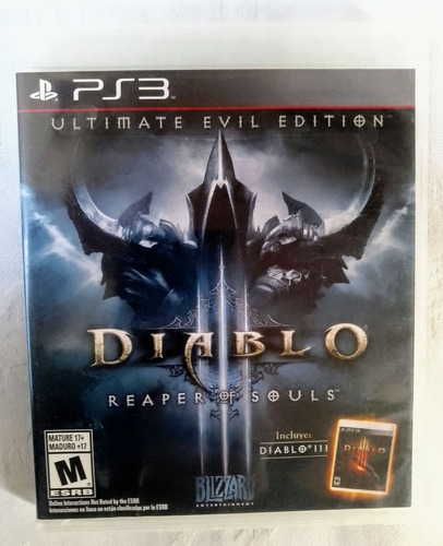 Diablo Reaper Of Souls Ultimate Edition Ps3 Físico Impecable