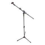 Pedestal Tripie Stand De Microfono Con Boom