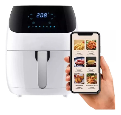 Freidora De Aire Digital Wifi 8 Litros Sin Aceite Air Fryer