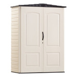 Cobertizo De Almacen Para Exterior De 5x2ft Beige Rubbermaid