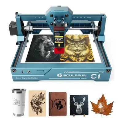 Sculpfun C1 3w Mini Máquina De Grabado Láser Cnc Portátil