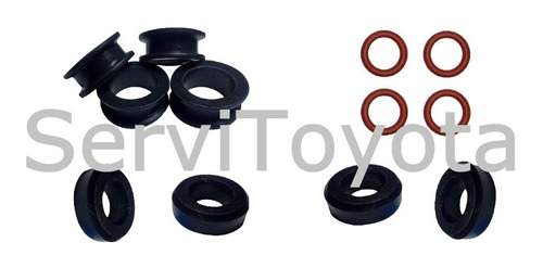 Oring Para Inyectores Toyota Hilux 2.4 22r 94-1997 12 Piezas