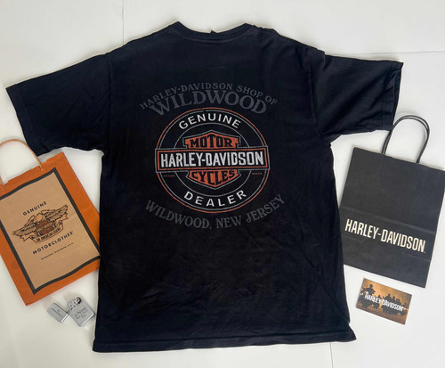 Playera Harley Davidson De La Hd De New Jersey, Talla M.