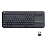 Teclado Sem Fio Logitech K400 Plus Qwerty + Nota Fiscal