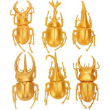 Figuras De Escarabajos Insectos Jumbo Golden