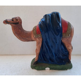 B. Antigo - Camelo Figura De Presépio Em Gesso Antigo Ca1