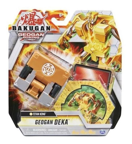 Bakugan Geogan Rising Titan King Geogan Deka