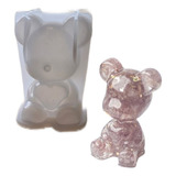 Moldes Silicona Osito Oso De Goma Gummy Bear Velas Artesania