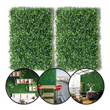 Kit 2 Placa Planta Artificial Muro Inglês Buchinho 60x40 Top