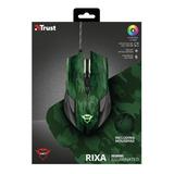Combo Gamer Mouse+pad Verde Trust Gxt 781 Rixa Camo 23611  