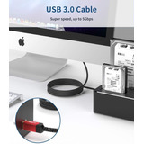 Cable Usb 3.0 A Macho A Macho B, Jsaux 6,6 Pies De Cable Usb