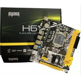 Placa Mãe Lga 1155 H61 I3 I5 I7 Com M2 Nvme Rede Giga