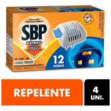 Inseticida Eletrico Pastilha Sbp 12 Horas 1 Apare + 4 Past