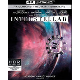 Interstellar Interestelar Pelicula 4k Ultra Hd + Blu-ray