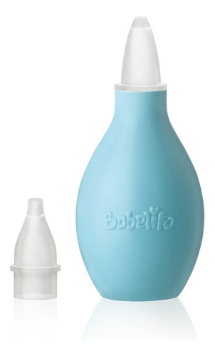 Aspirador Nasal Con 2 Picos Para Bebé Babelito Color Blanco-rosa-celeste