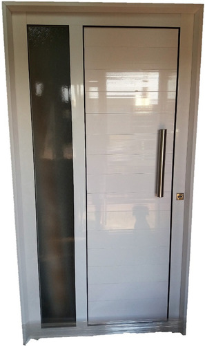 Puerta Aluminio 90x200 Barral Acero Envio Gratis