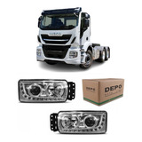 Par Farol Iveco Stralis Manual C/ Led Projetor 2013/18 D/ E