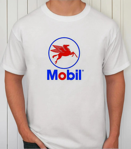 Playera Mobil 1 Racing Oil F1 Nascar Motorsports Retro