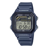 Relógio Casio Standard Ws-1600h-2avdf Cor Da Correia Azul Cor Do Bisel Preto