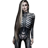 Body Estampado De Esqueleto Humano De Terror De Halloween