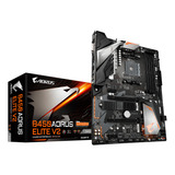 Placa Mãe B450 Aorus Elite V2 Amd Cor Preto