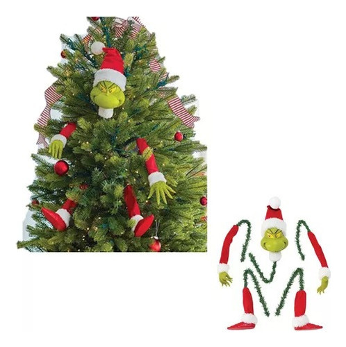 Figuras Decorativas Decorativas Árbol De Navidad De Grinch