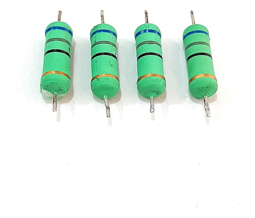 Kit 04 Resistor De Potencia 68r 5% 5w  