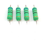 Kit 04 Resistor De Potencia 68r 5% 5w  