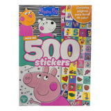 Revista Para Pintar Colorear Peppa Pig + Stickers