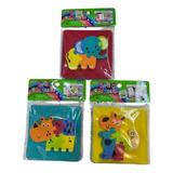 Puzzle Rompecabezas Animales Goma Eva Vs Modelos Infantil