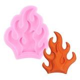 Moldes Para Fondant De Silicona Flame