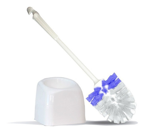 Escobilla Cepillo Plastico Limpia Baño Inodoro Kit Con Base