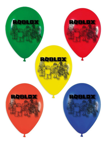 Globos Bombas Estampados X20u Roblox